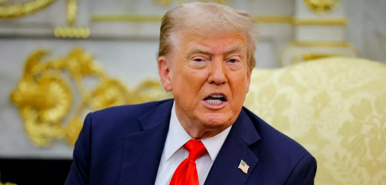 Presidente dos EUA, Donald Trump, em Washington, D.C.