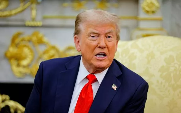 Presidente dos EUA, Donald Trump, em Washington, D.C.