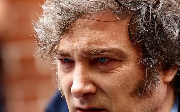 O presidente argentino Javier Milei, em Buenos Aires - 
27/01/2025