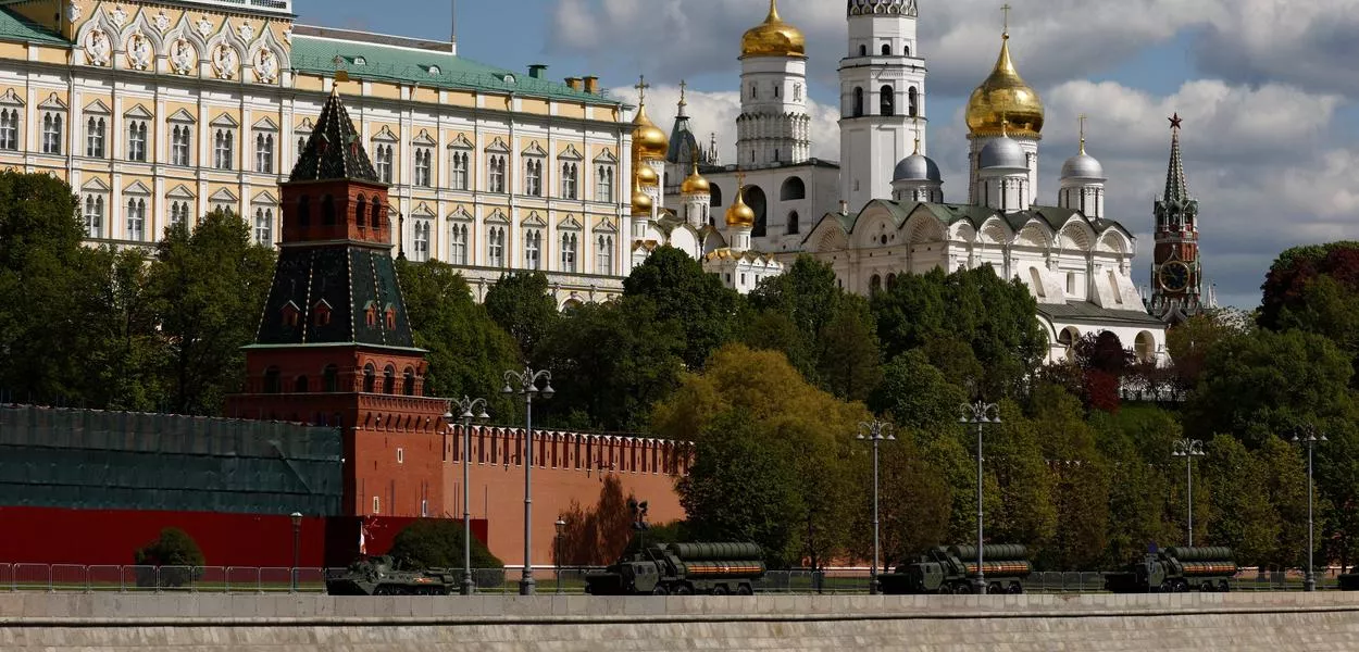 Kremlin, residência oficial da presidência da Rússia