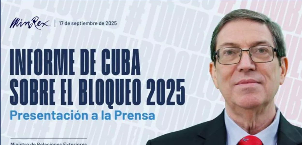Cuba apresenta relatório sobre bloqueio