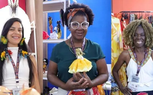 Empreendedoras na Feira de Expositores da 5ª Conferência Nacional de Promoção da Igualdade Racial (Conapir)