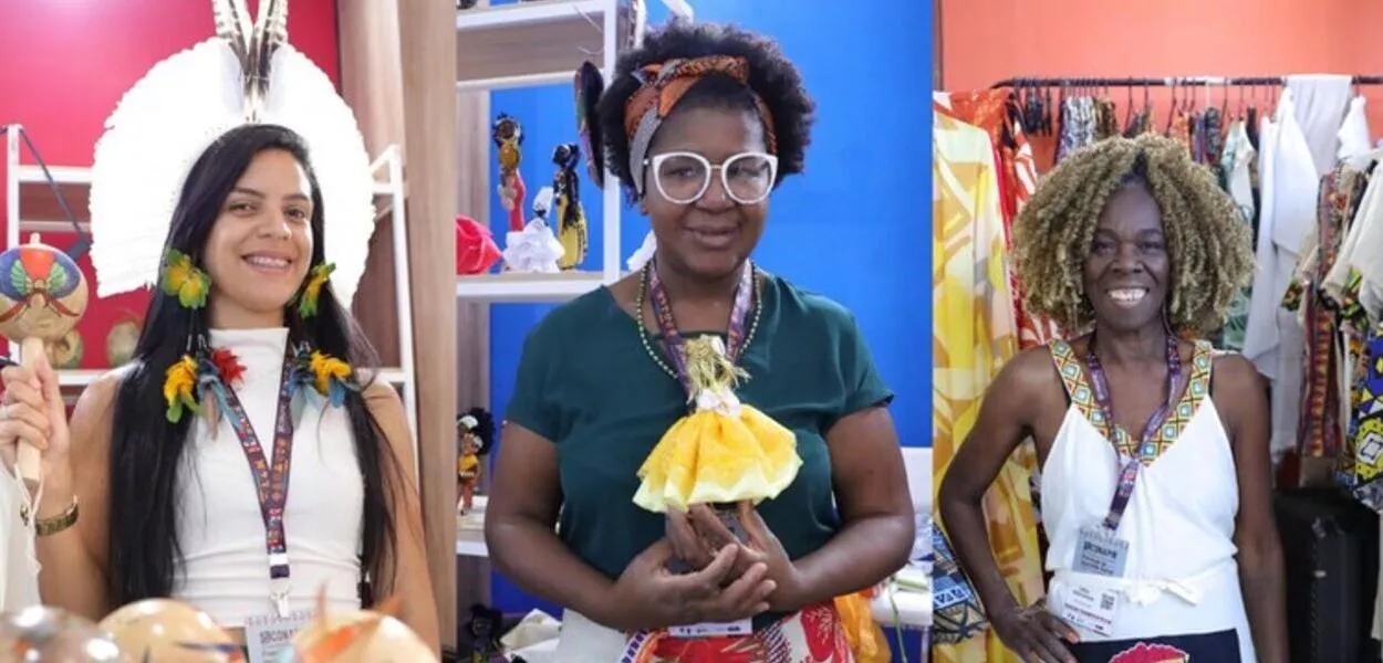 Empreendedoras na Feira de Expositores da 5ª Conferência Nacional de Promoção da Igualdade Racial (Conapir)