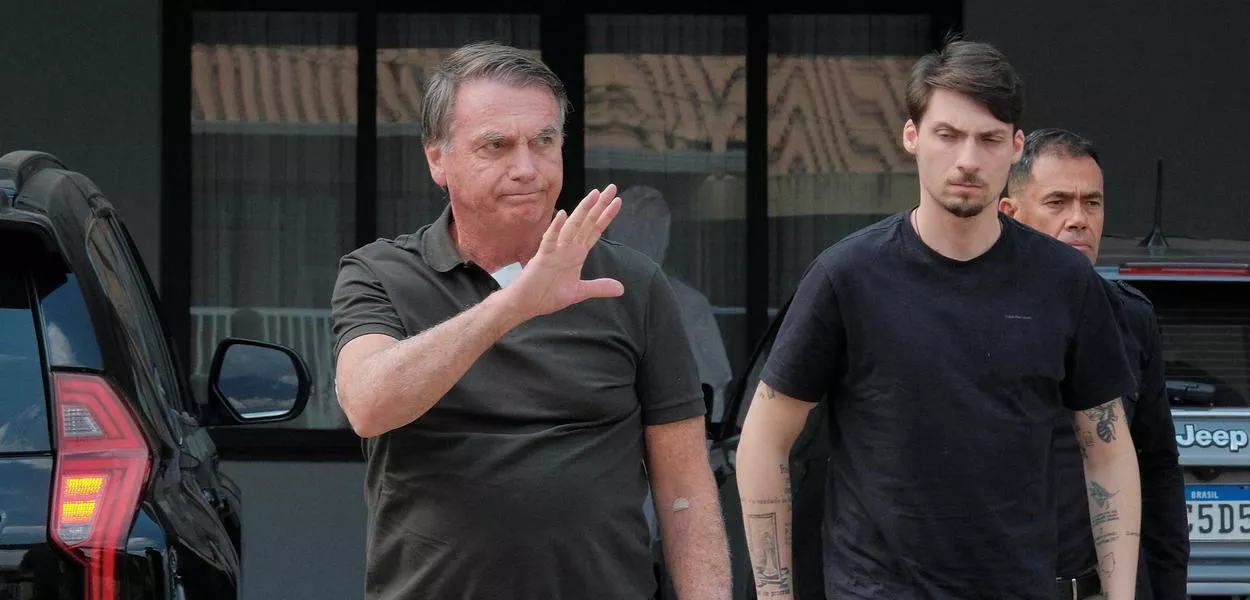 O ex-presidente Jair Bolsonaro - 14/09/2025