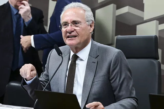 O senador Renan Calheiros