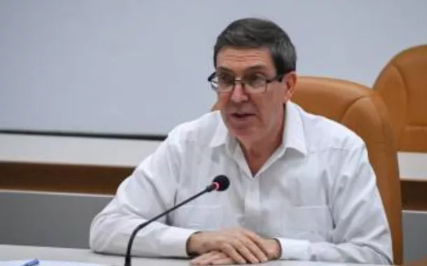 Bruno Rodríguez, ministro das Relações Exteriores de Cuba 