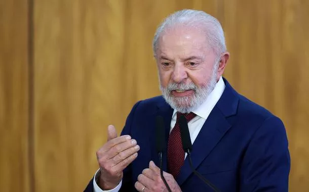 O presidente Luiz Inácio Lula da Silva - 25/08/2025