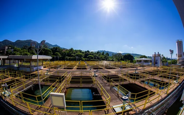 Estação de Tratamento de Água administrada pela Copasa