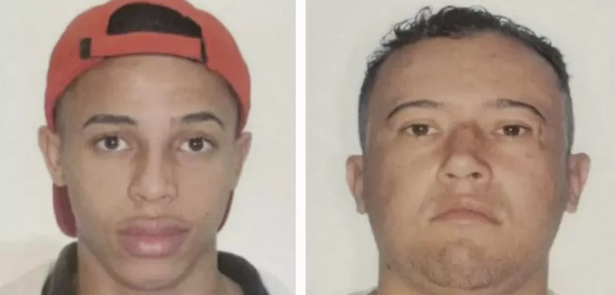 Flávio Henrique Ferreira de Souza (à esq.) e Felipe Avelino da Silva