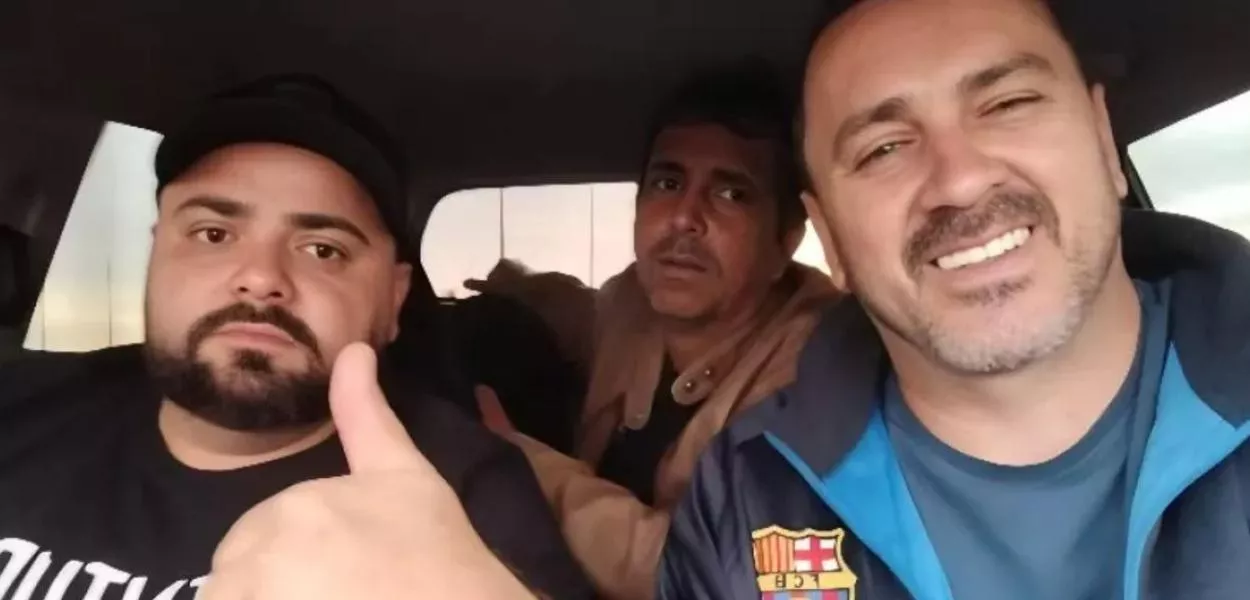 Diego Henrique Afonso, Robishley Hirnani De Oliveira e Rafael Juliano Marascalchi