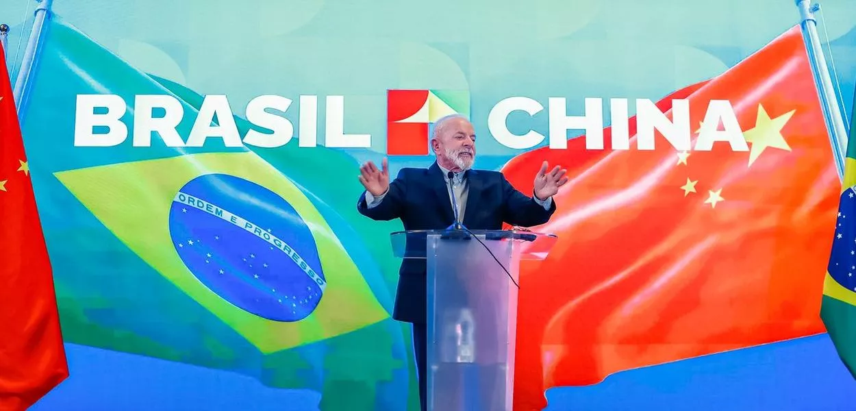 14.05.2025 - Presidente Luiz Inácio Lula da Silva durante coletiva de imprensa em Pequim, na China 