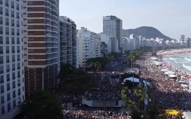 Manifestações contra PEC da Blindagem e anistia no Rio de janeiro