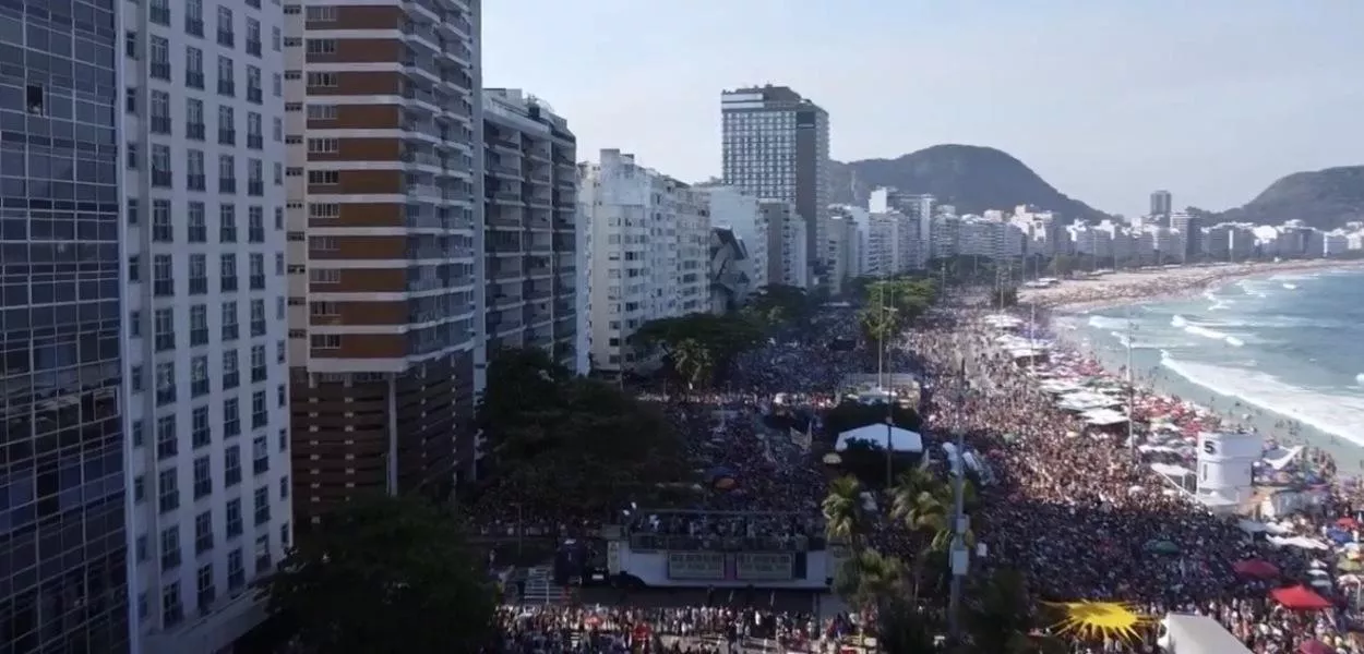Manifestações contra PEC da Blindagem e anistia no Rio de janeiro