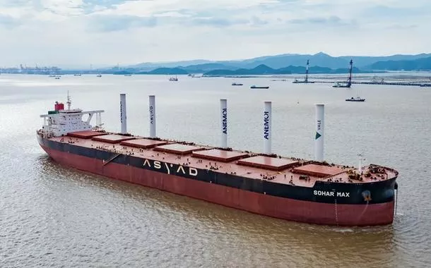 Navio mineraleiro da Vale