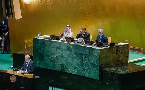 Lula em conferência da ONU, nos EUA