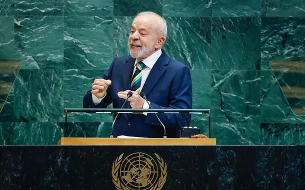 Nova York (NY), 23/09/2025 - Presidente Luiz Inácio Lula da Silva, durante a abertura do Debate Geral da 80.ª Sessão Ordinária da Assembleia Geral das Nações Unidas 