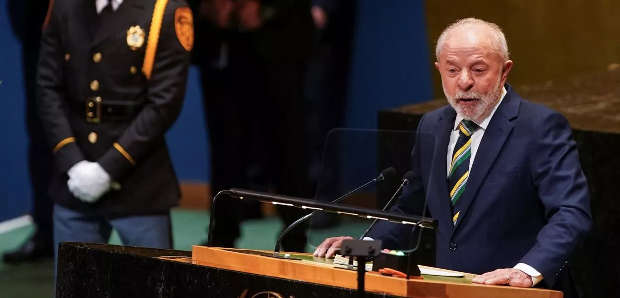 O presidente Lula discursa na Assembleia-Geral da ONU - 23/09/2025