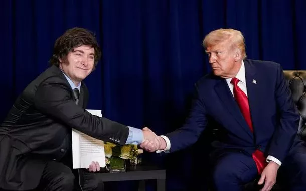 Javier Milei e Donald Trump