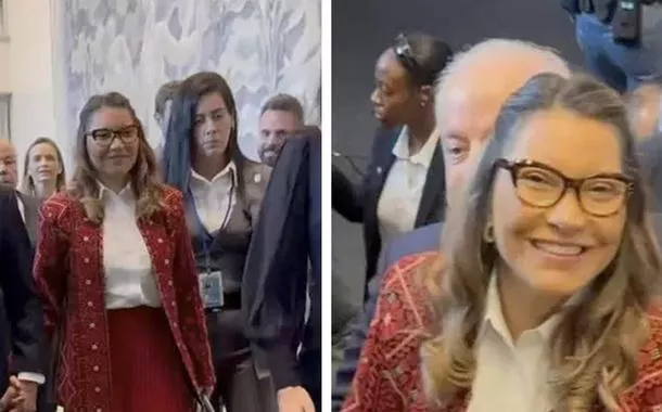 Rosângela da SIlva, conhecida como Janja