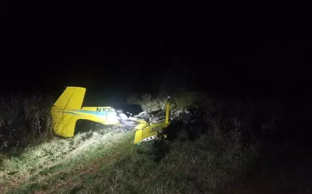 Queda de avião no Pantanal