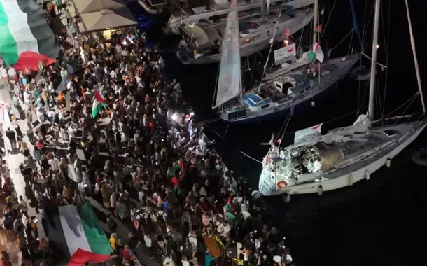 Itália envia navio militar para escoltar flotilha atacada rumo a Gaza
