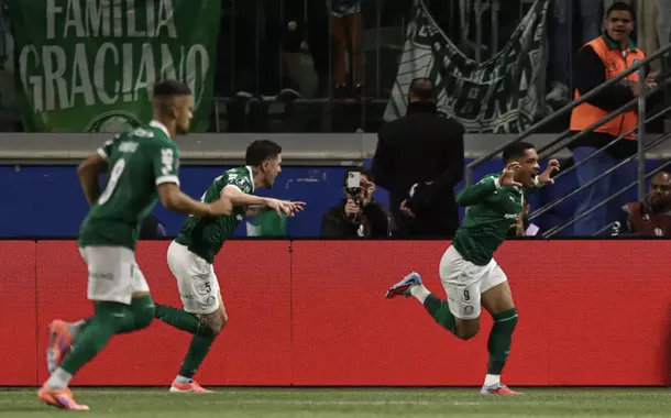Palmeiras celebra vitória na Libertadores
