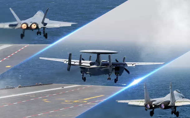 Marinha da China surpreende o mundo com lançamentos aéreos do porta-aviões Fujian
