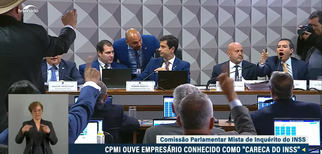 Zé Trovão e advogado do "Careca do INSS" discutem durante sessão do colegiado