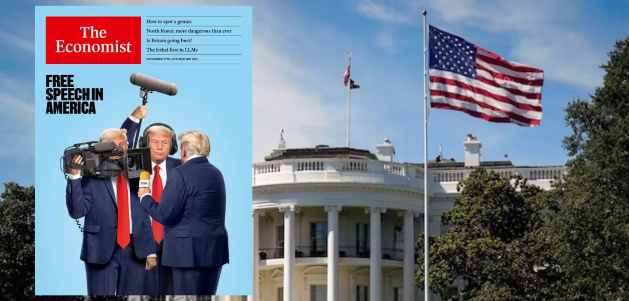 The Economist escancara censura de Trump nos EUA