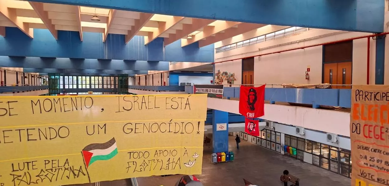 Ato de estudantes da USP