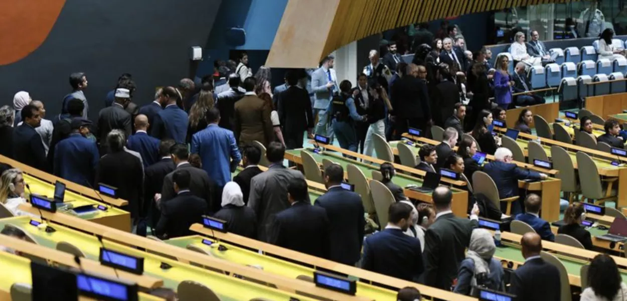 Diplomatas abandonam a ONU antes do discurso de Netanyahu