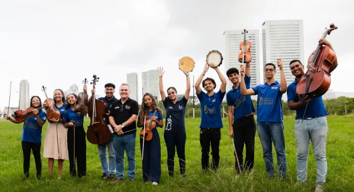 Jovens de comunidade periférica do Recife tocarão para o Papa Leão