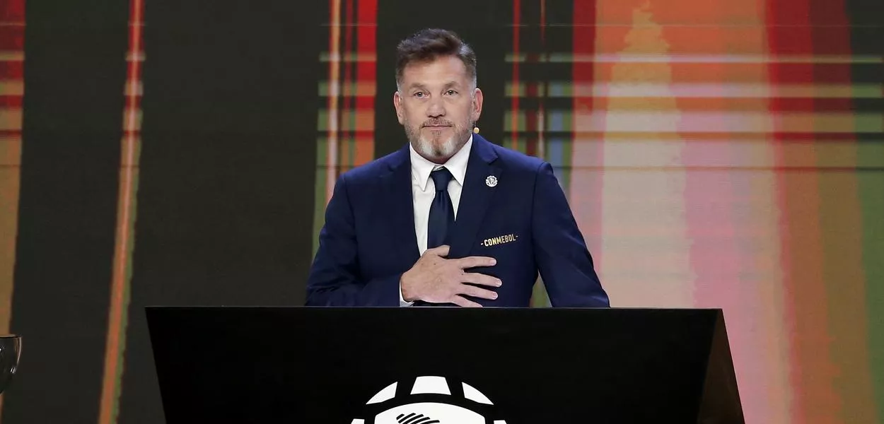 Presidente da Conmebol, Alejandro Domínguez