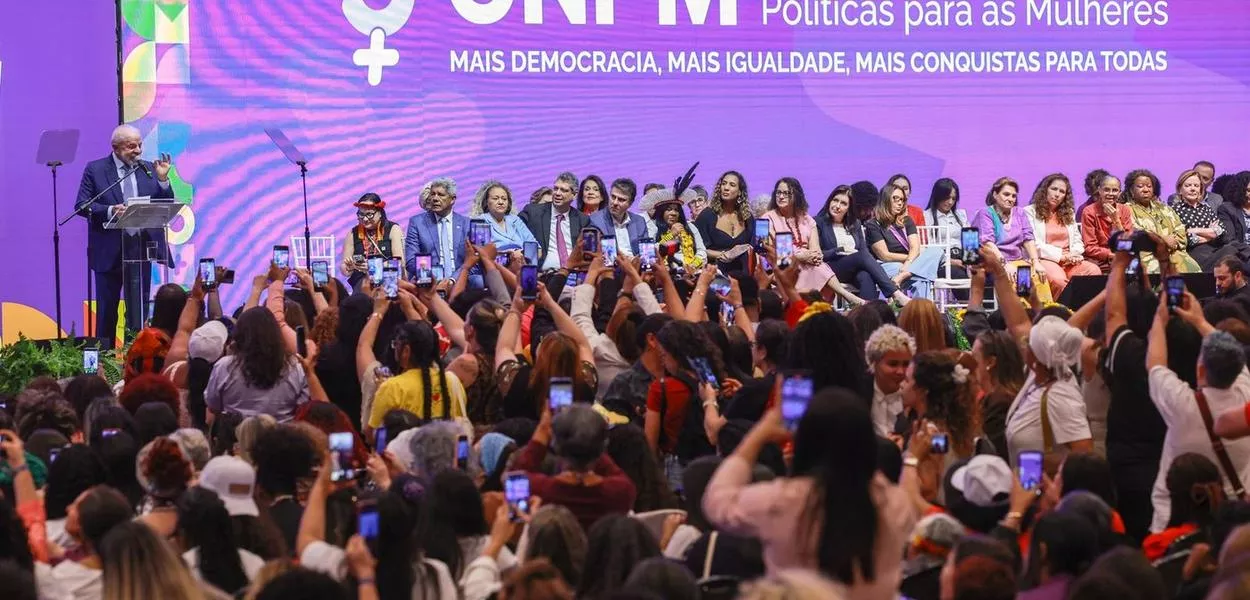 Lula discursa na abertura da 5ª Conferência Nacional de Políticas para as Mulheres (5ª CNPM)