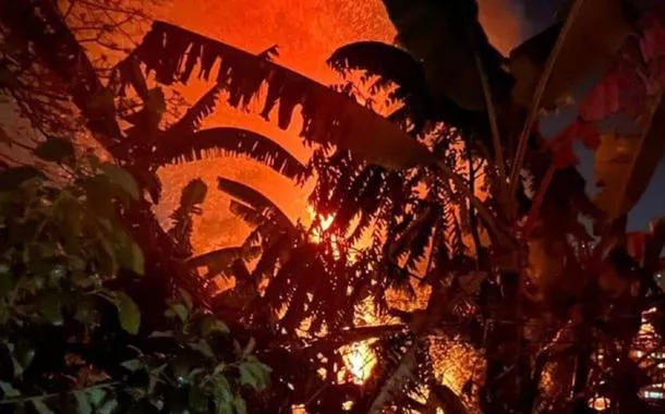 Incêndio na capital mineira