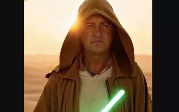Ratinho Júnior se apresenta como Jedi