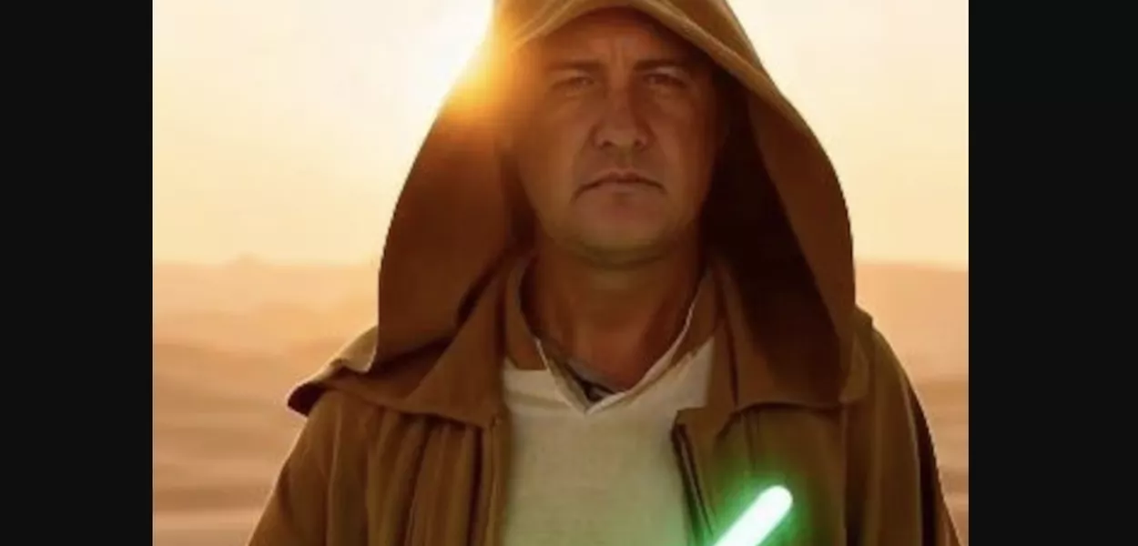 Ratinho Júnior se apresenta como Jedi
