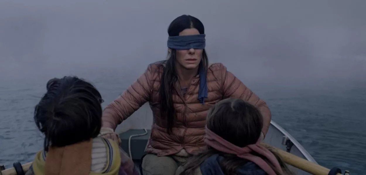 Cena do filme 'Bird Box'