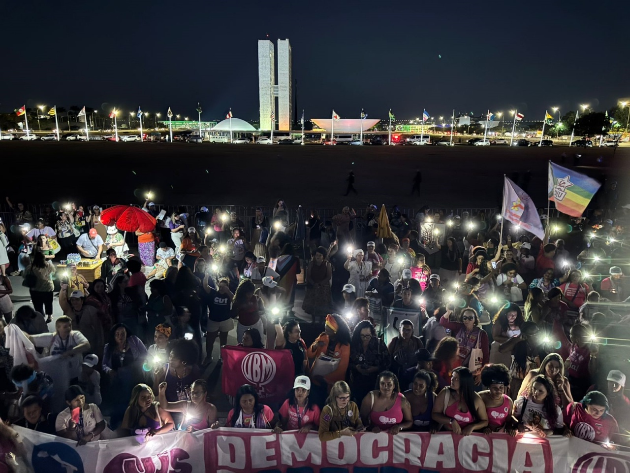 Ato no âmbito da 5ª Conferência Nacional de Políticas para Mulheres