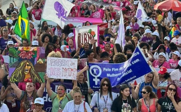 Ato no âmbito da 5ª Conferência Nacional de Políticas para Mulheres
