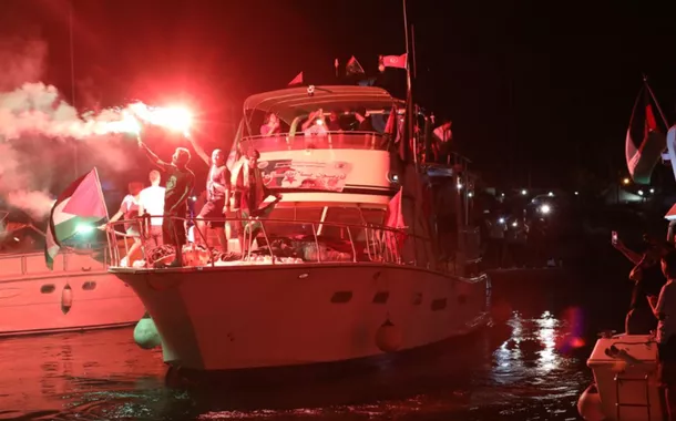 A repressão contra a Flotilha Global Sumud é mais um crime de Israel contra a humanidaee