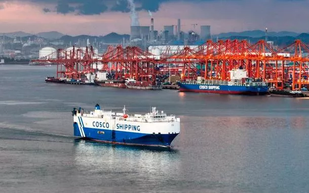 Volume de carga do corredor comercial da China salta 70,3% nos primeiros três trimestres
