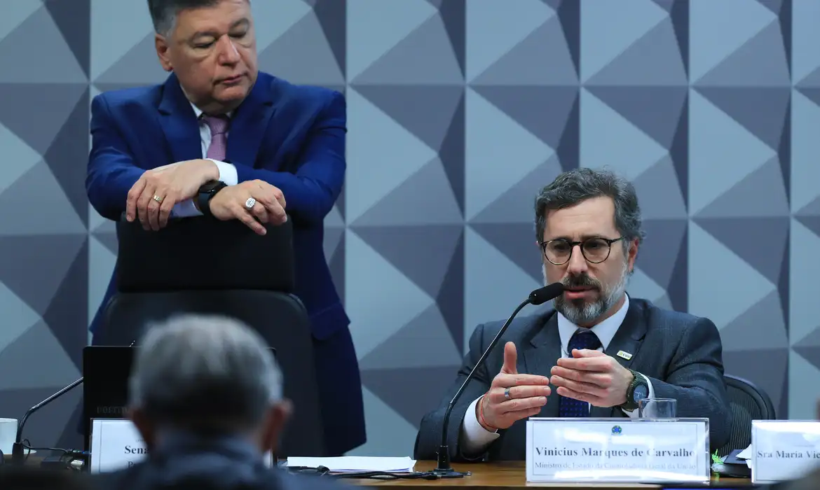 O controlador-geral da União, Vinicius Carvalho, depõe na CPMI do INSS - 02/10/2025