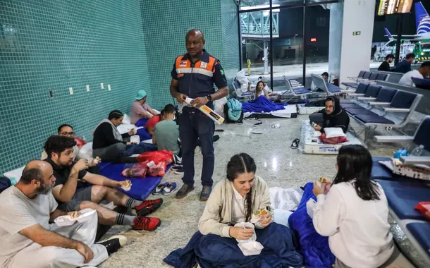Brasileiros deportados dos EUA em Manaus 