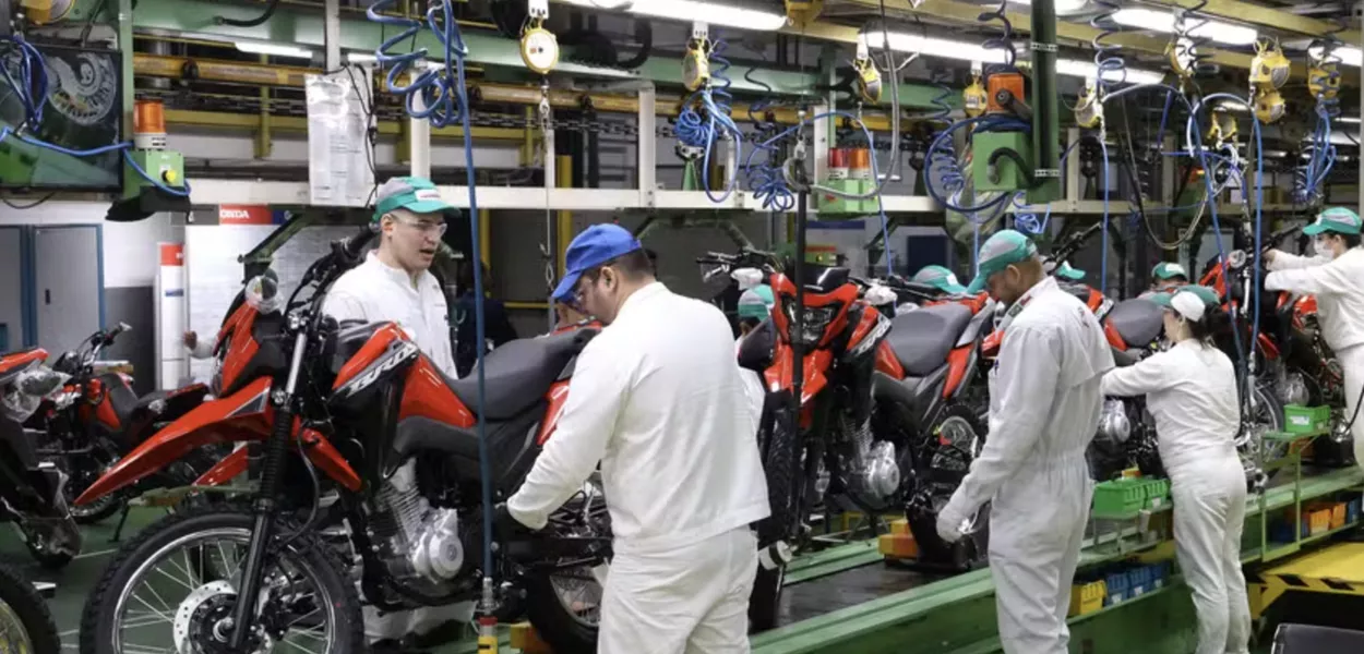 Fábrica da Honda em Manaus