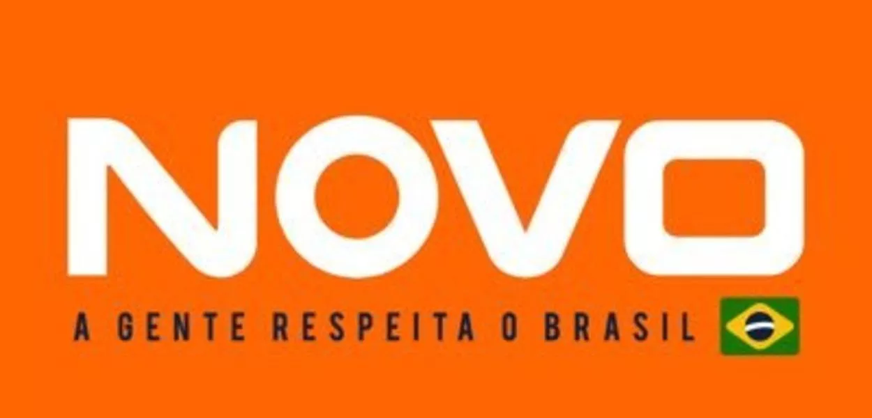 Logotipo do partido Novo