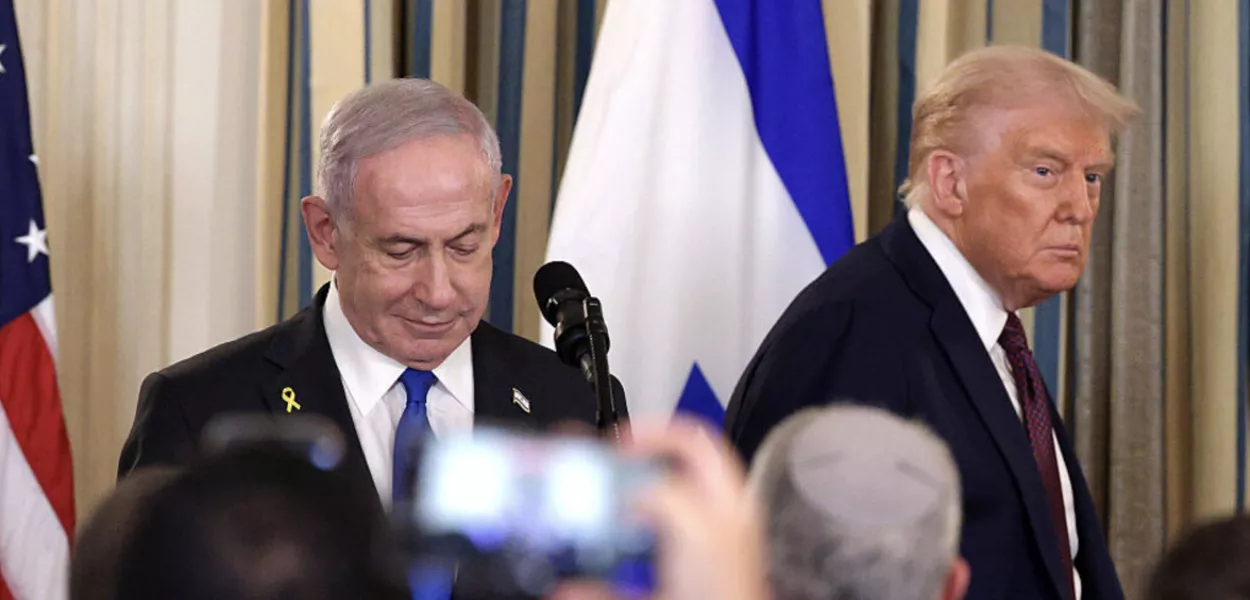 Donald Trump y Benjamín Netanyahu