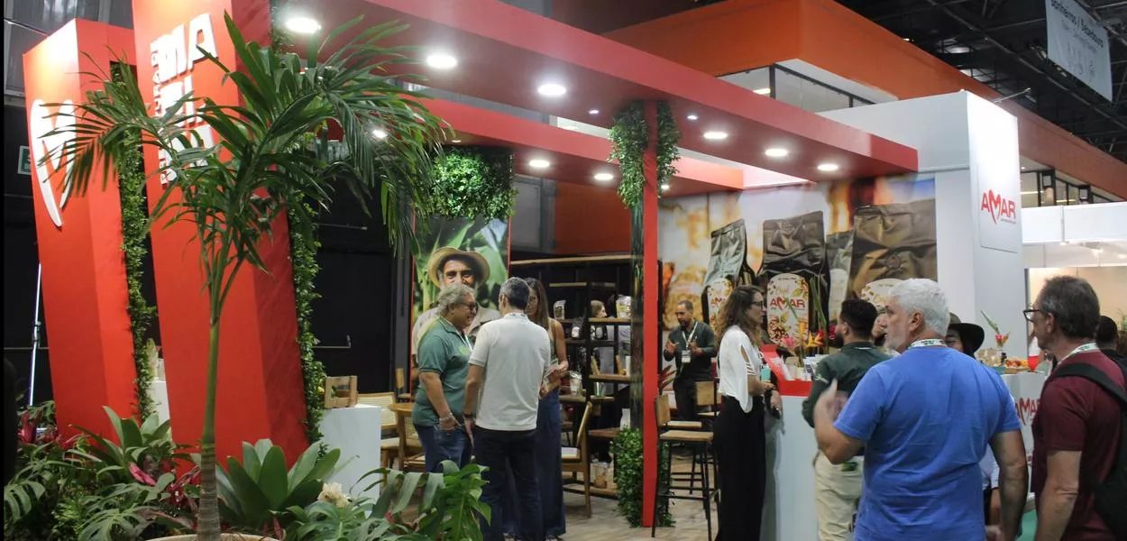 Estande da AMAR na Rio+Agro 2025