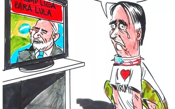 Trump liga para Lula - 7 de outubro de 2025