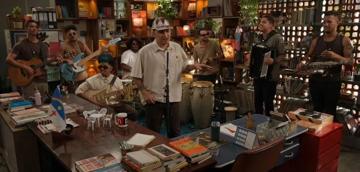 João Gomes na estreia do Tiny Desk Brasil